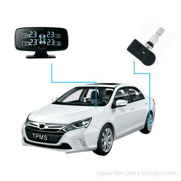 Guardian TPMS with leakage alarm and high temperature alarm